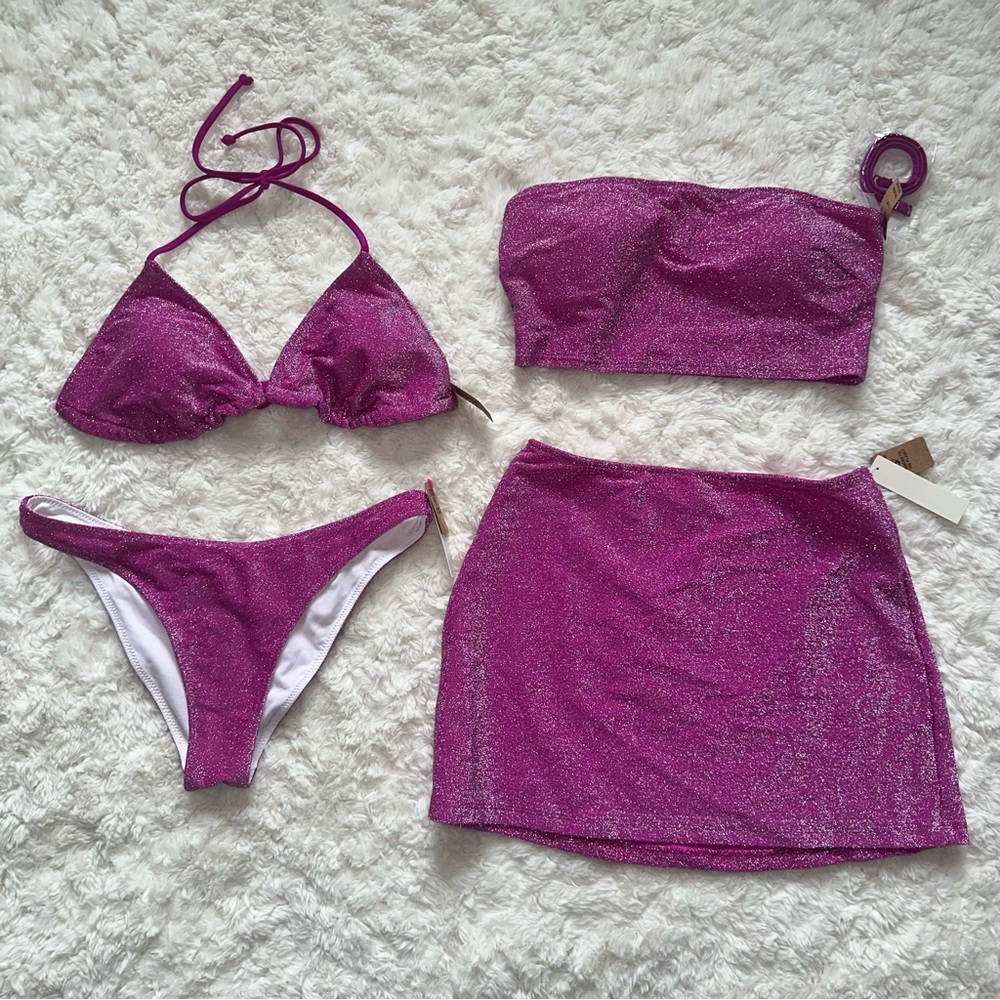 Matching Bikini & Skirt Set